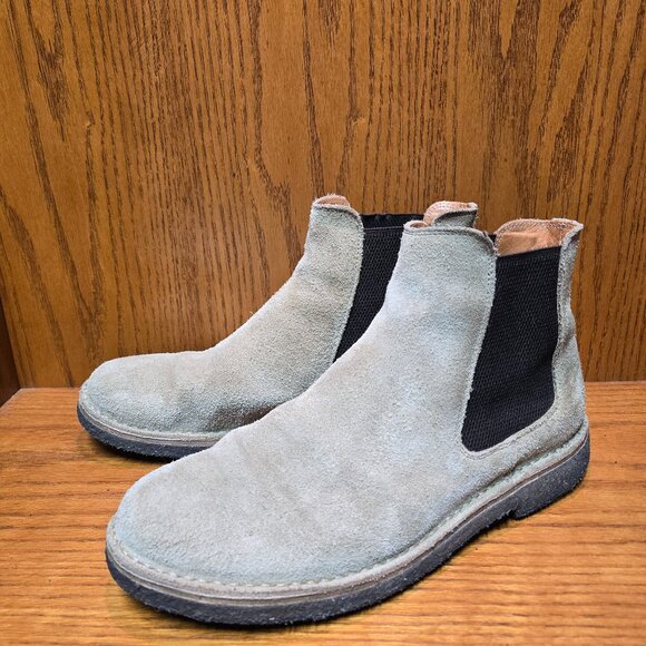 Astorflex Bitflex Italy Mens Tan/Brown Suede Crepe Sole Chelsea Boots Size 44 - Picture 1 of 15